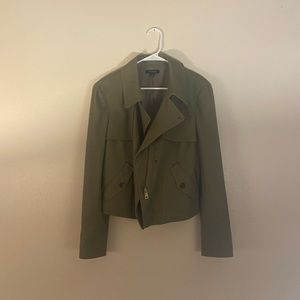 A stylish green Jacket